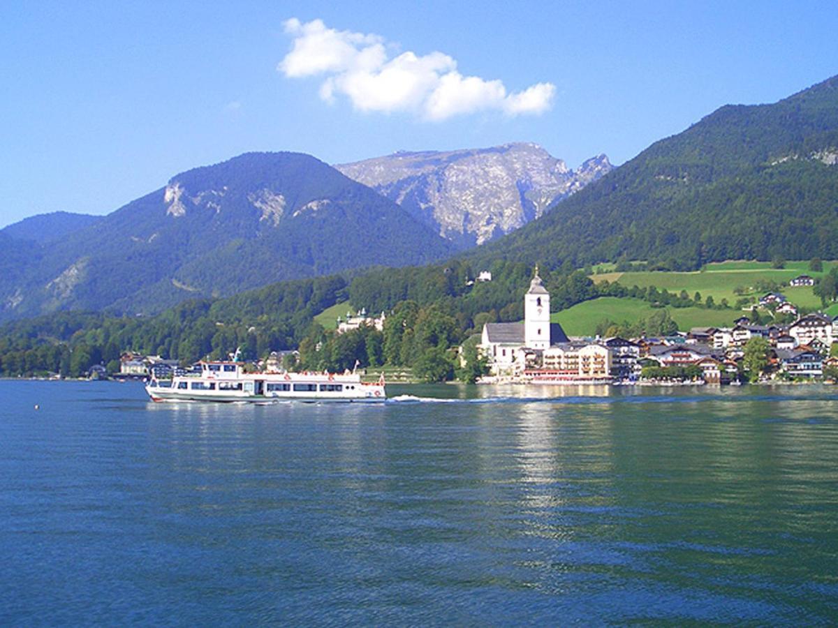 Apartment Am Wolfgangsee Strobl Bagian luar foto