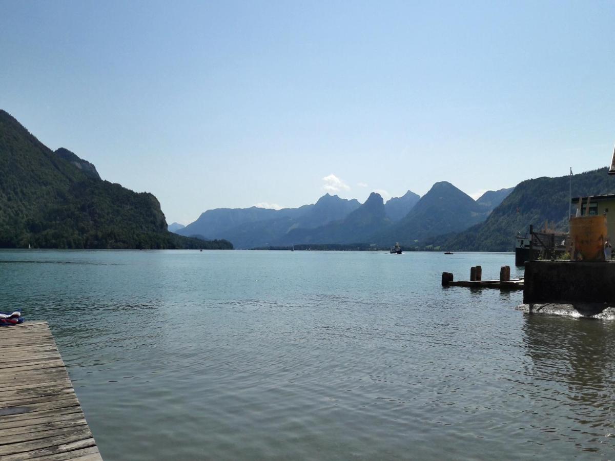 Apartment Am Wolfgangsee Strobl Bagian luar foto