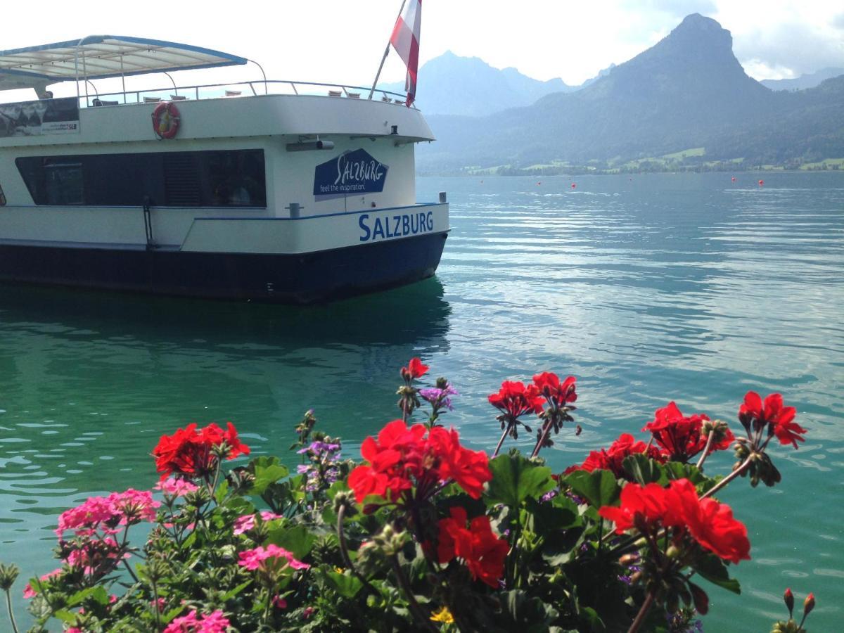 Apartment Am Wolfgangsee Strobl Bagian luar foto