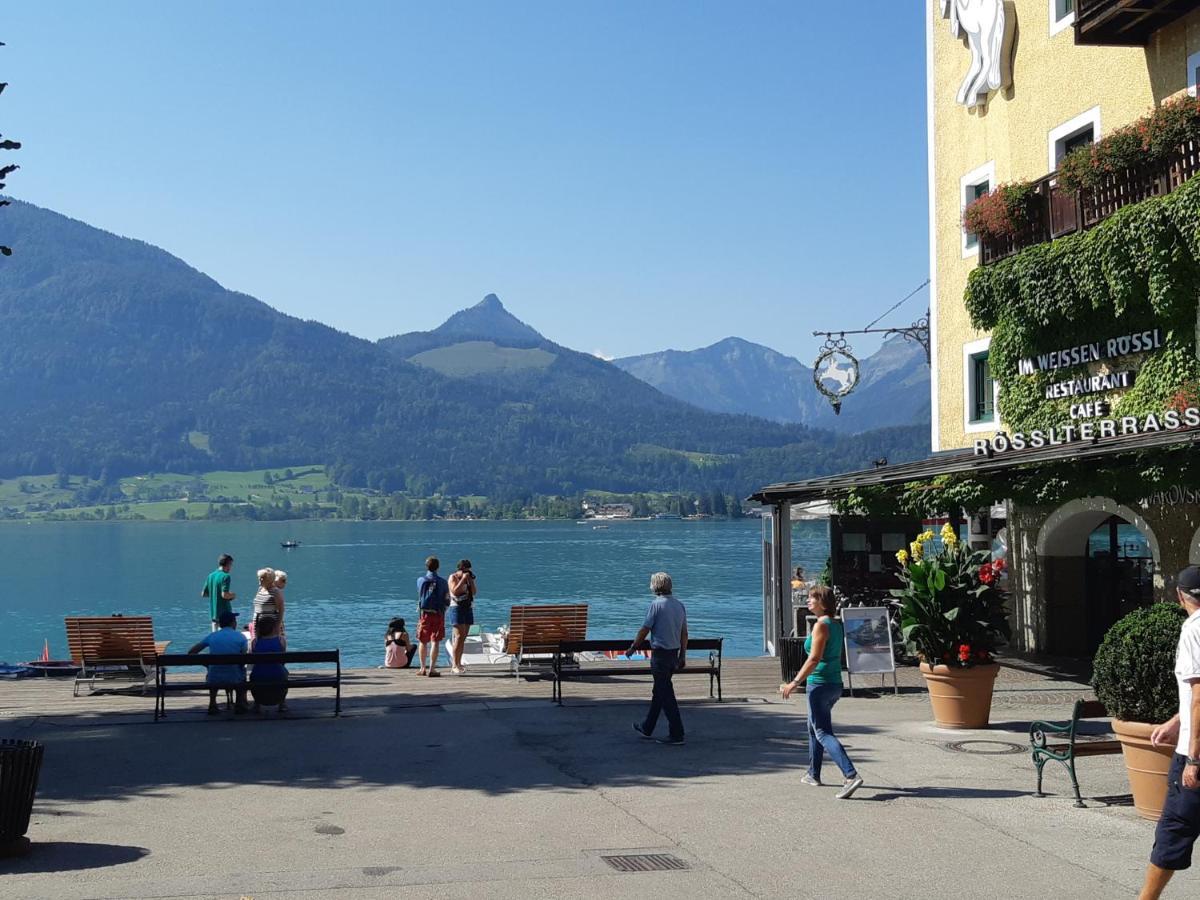 Apartment Am Wolfgangsee Strobl Bagian luar foto