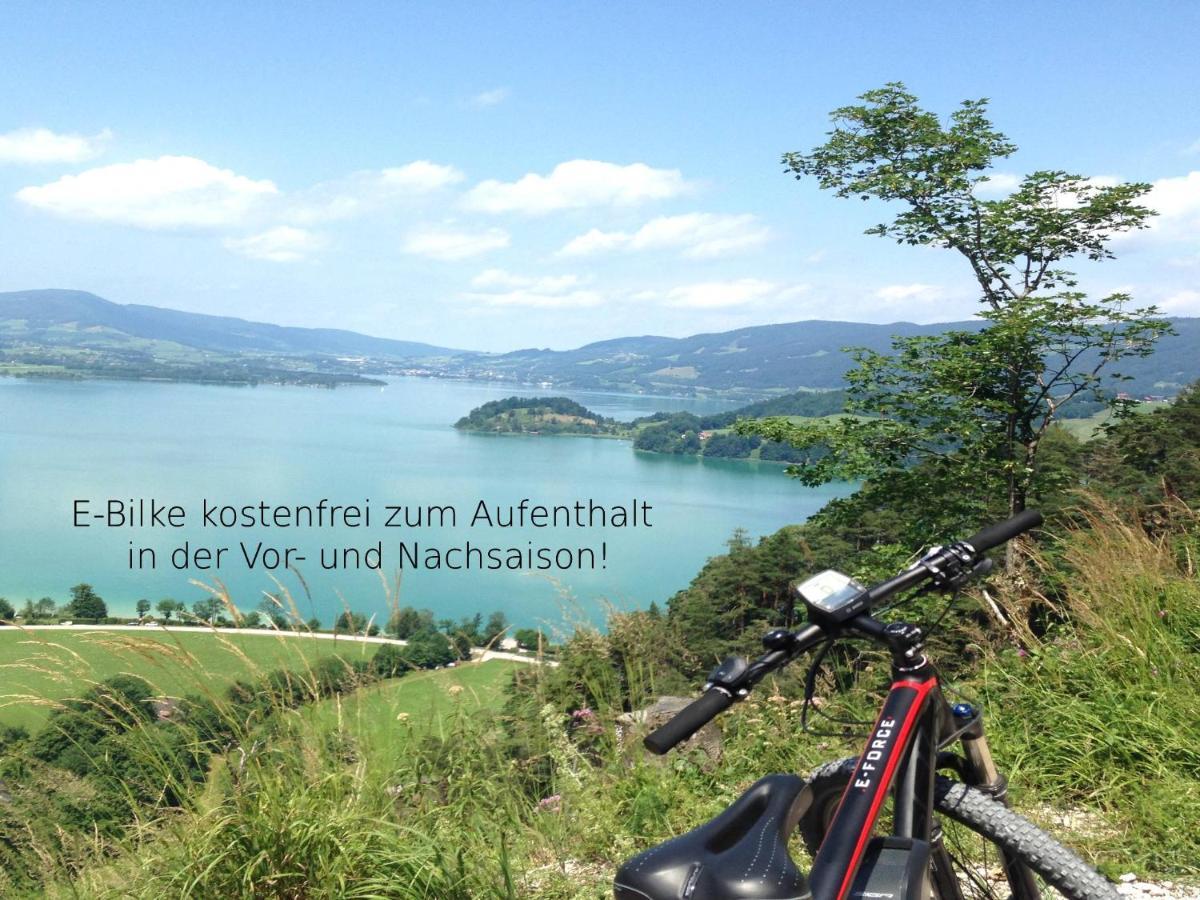 Apartment Am Wolfgangsee Strobl Bagian luar foto