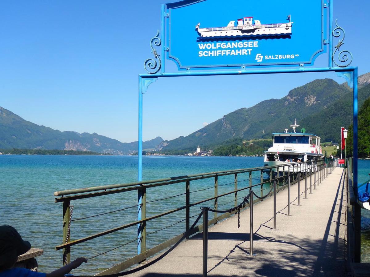 Apartment Am Wolfgangsee Strobl Bagian luar foto