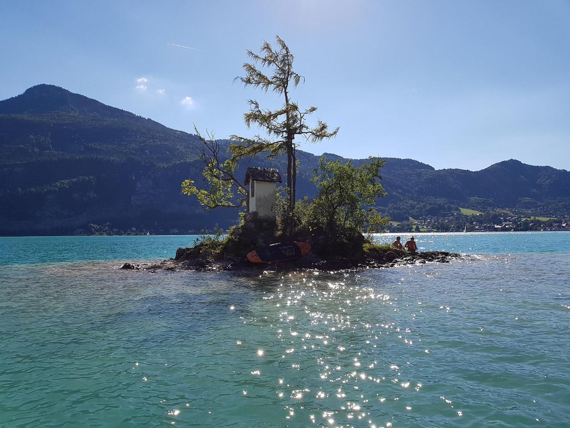 Apartment Am Wolfgangsee Strobl Bagian luar foto